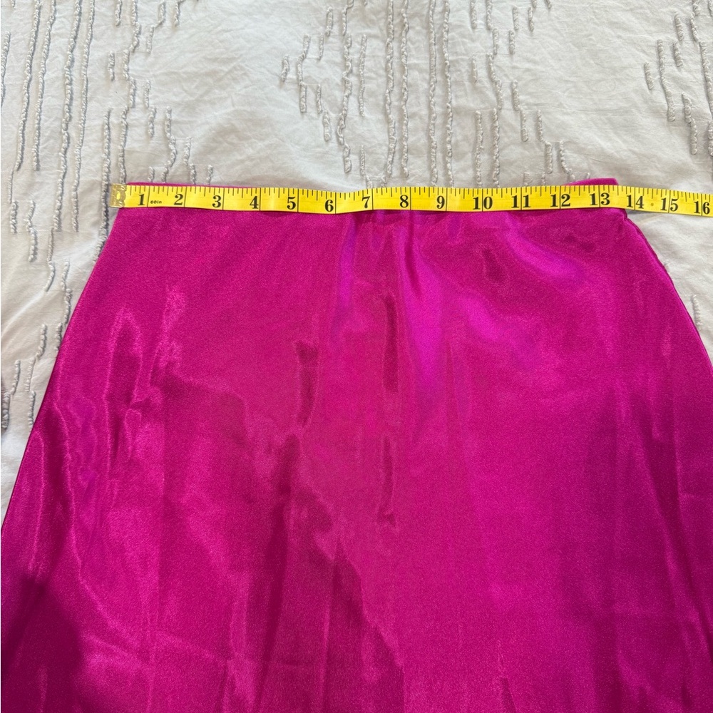 NWT Nicole Miller Vibrant Pink Skirt (skirt only) - Picture 3 of 6